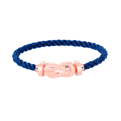 [Regalia jewelry]CHANCE LARGE 8 FIGURE BUCKLE NO DIAMOND BRACELET ROSE GOLD