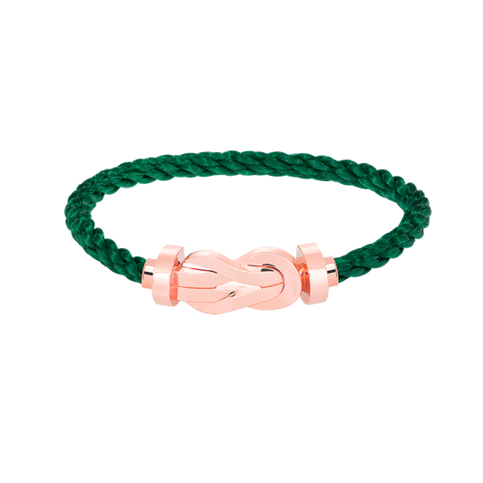 [Regalia jewelry]CHANCE LARGE 8 FIGURE BUCKLE NO DIAMOND BRACELET ROSE GOLD