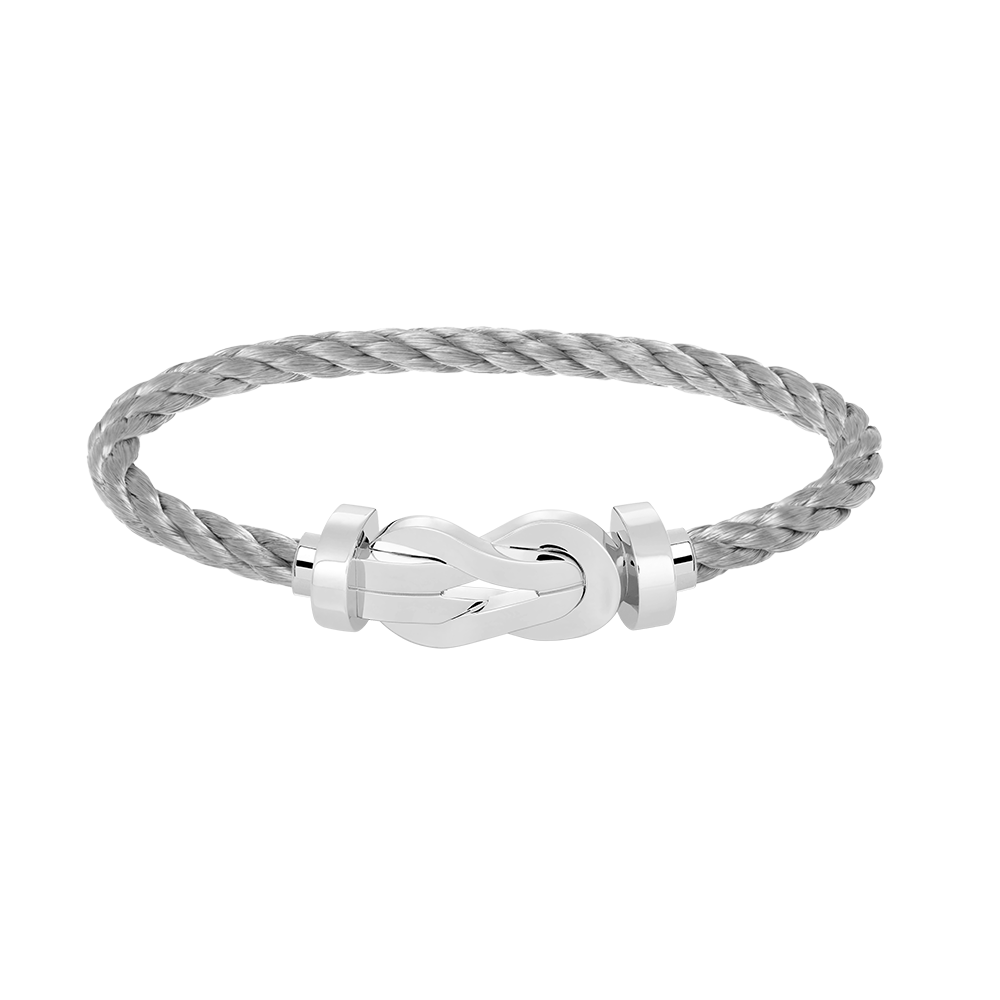 [Regalia jewelry]CHANCE LARGE 8 FIGURE BUCKLE NO DIAMOND BRACELET SILVER