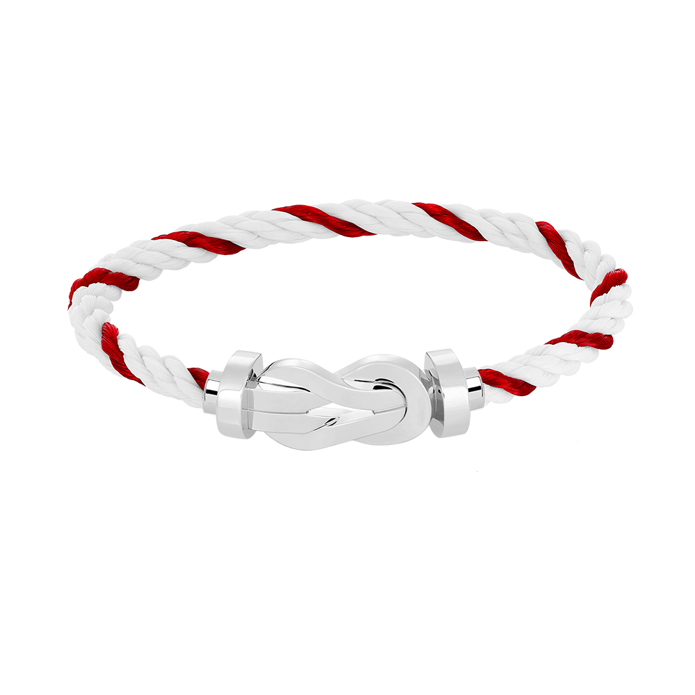 [Regalia jewelry]CHANCE LARGE 8 FIGURE BUCKLE NO DIAMOND BRACELET SILVER