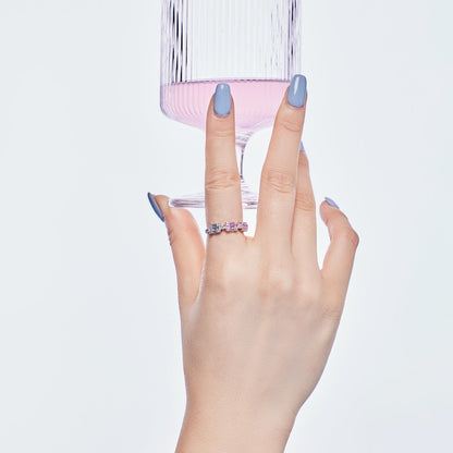 [Regalia jewelry]Unique Colorful Emerald Cut Party Ring