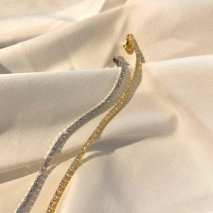 [Regalia jewelry]Radiant Shinning Princess Cut Tennis Bracelet