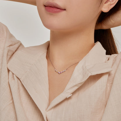 [Regalia jewelry]Dazzling Rainbow Necklace