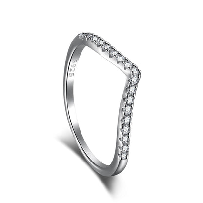 [Regalia jewelry]Elaborate Tennis Band Ring
