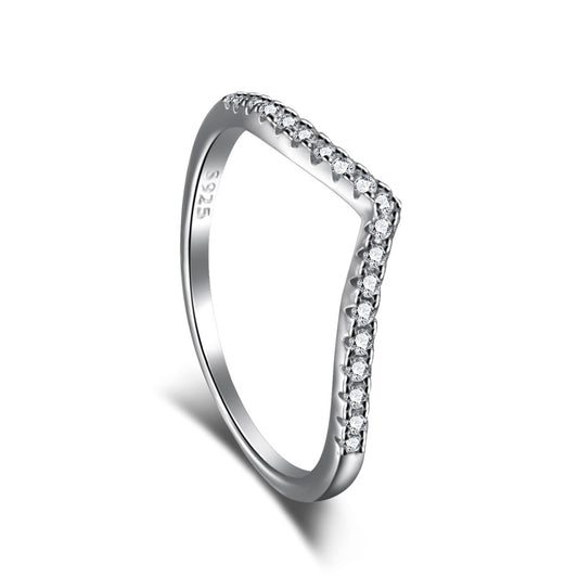 [Regalia jewelry]Elaborate Tennis Band Ring