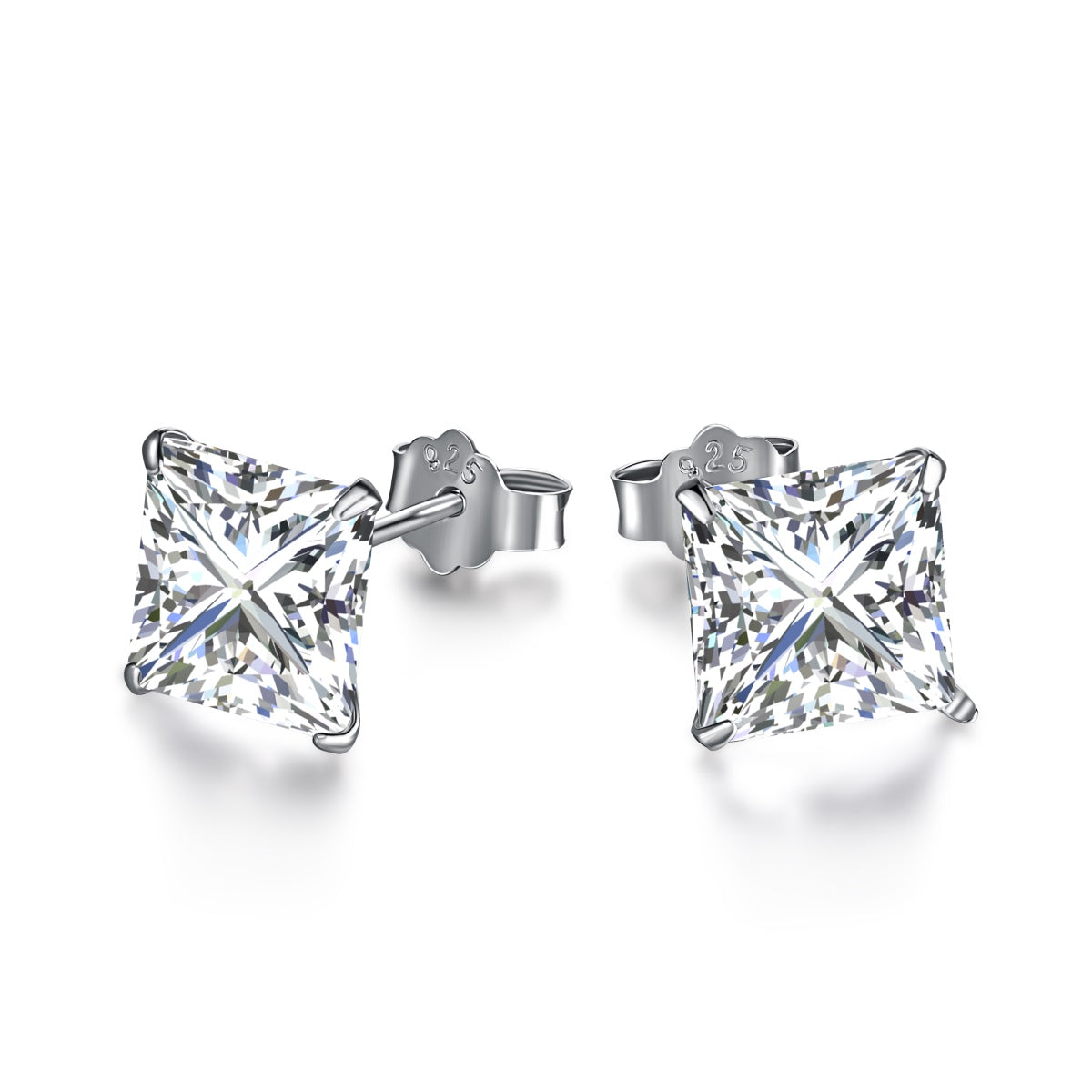 [Regalia jewelry]Ornate Square Shape Earrings