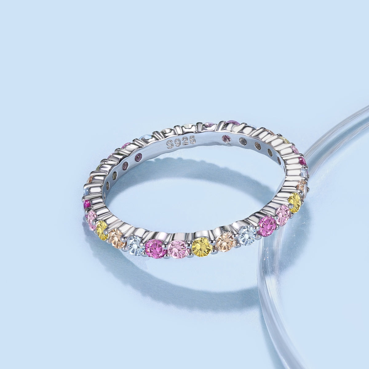 [Regalia jewelry]Elegant Vivid Round Cut Daily Ring