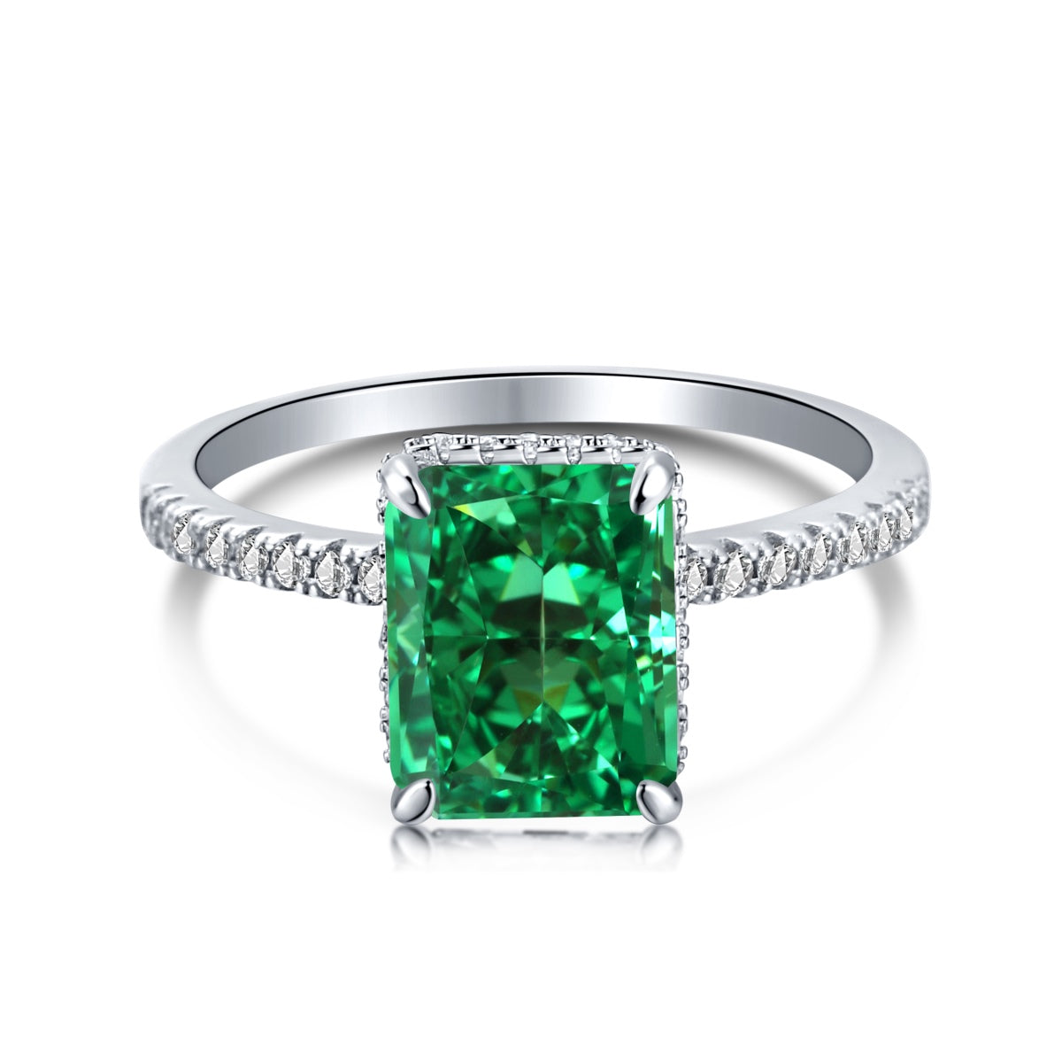 [Regalia jewelry]4.0 Carat Luxurious Engagement Ring