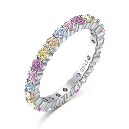 [Regalia jewelry]Elegant Vivid Round Cut Daily Ring