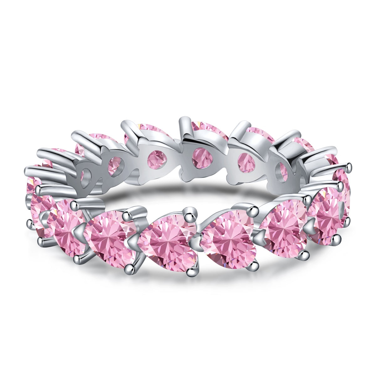 [Regalia jewelry]0.25 Carat Radiant Romance Heart Cut Lover Ring