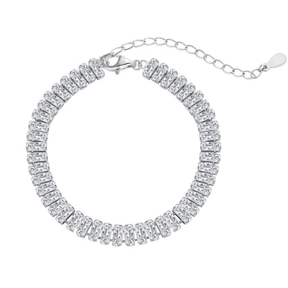 [Regalia jewelry]Exquisite Emerald Cut Daily Bracelet