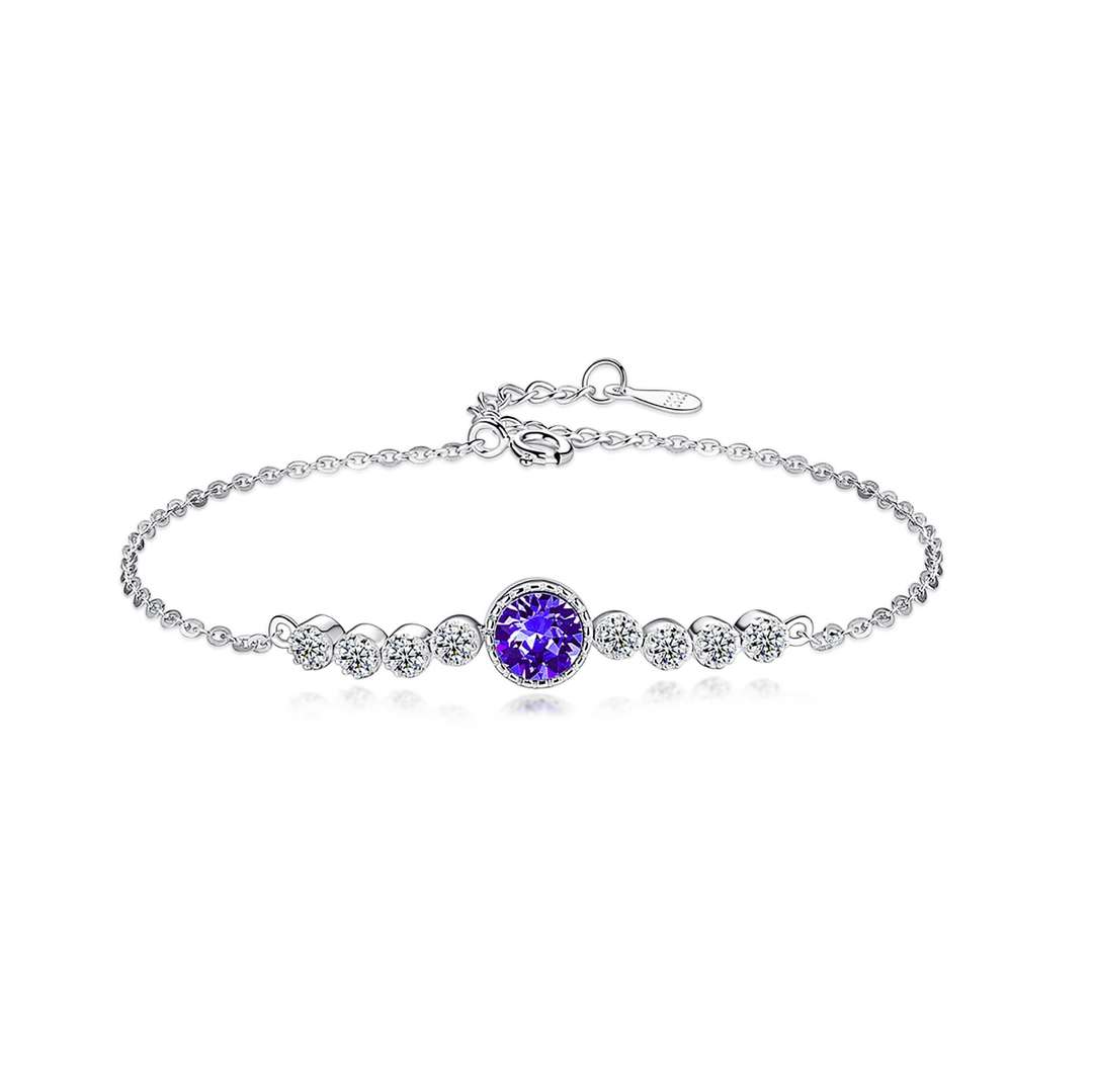 [Regalia jewelry]Luxurious Heart Of The Ocean Bracelet