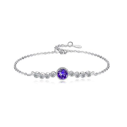[Regalia jewelry]Luxurious Heart Of The Ocean Bracelet