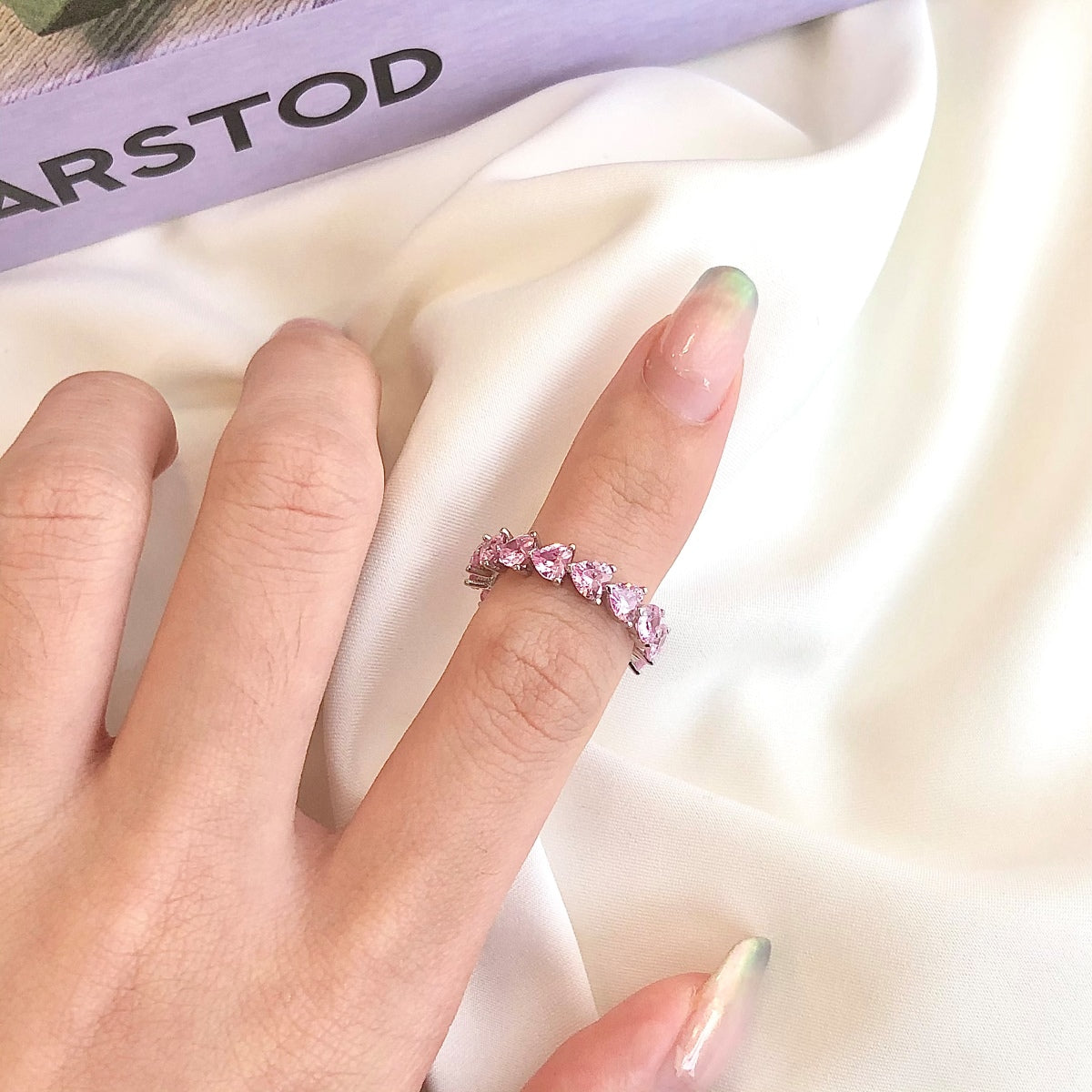 [Regalia jewelry]0.25 Carat Radiant Romance Heart Cut Lover Ring