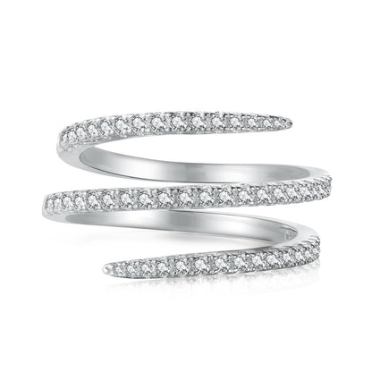 [Regalia jewelry]Unique Vibrant Entangle Daily Ring