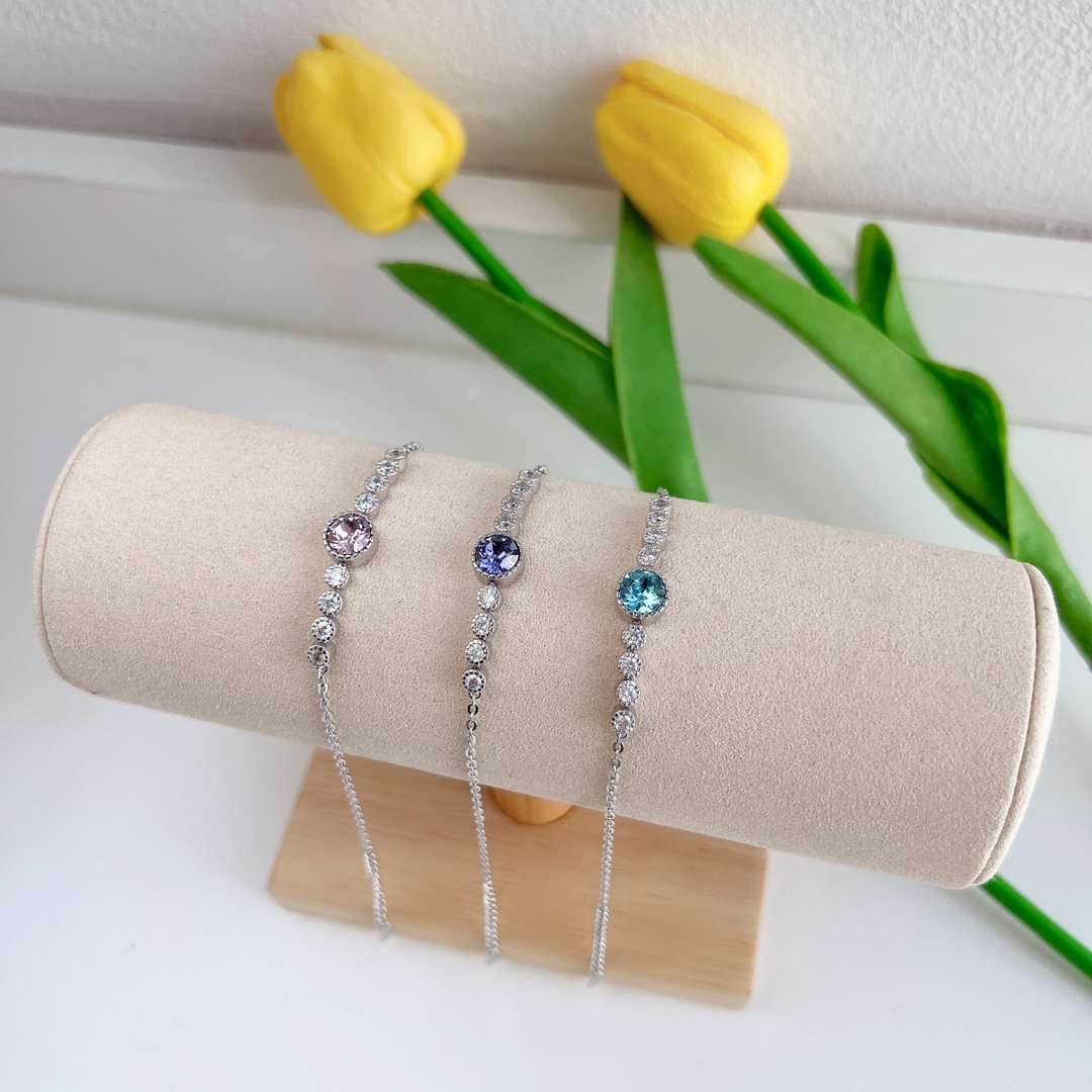 [Regalia jewelry]Luxurious Heart Of The Ocean Bracelet