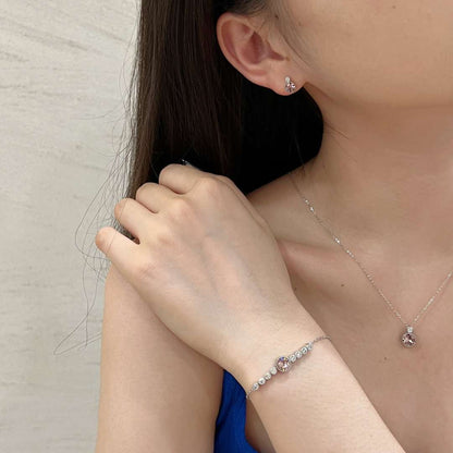 [Regalia jewelry]Luxurious Heart Of The Ocean Bracelet