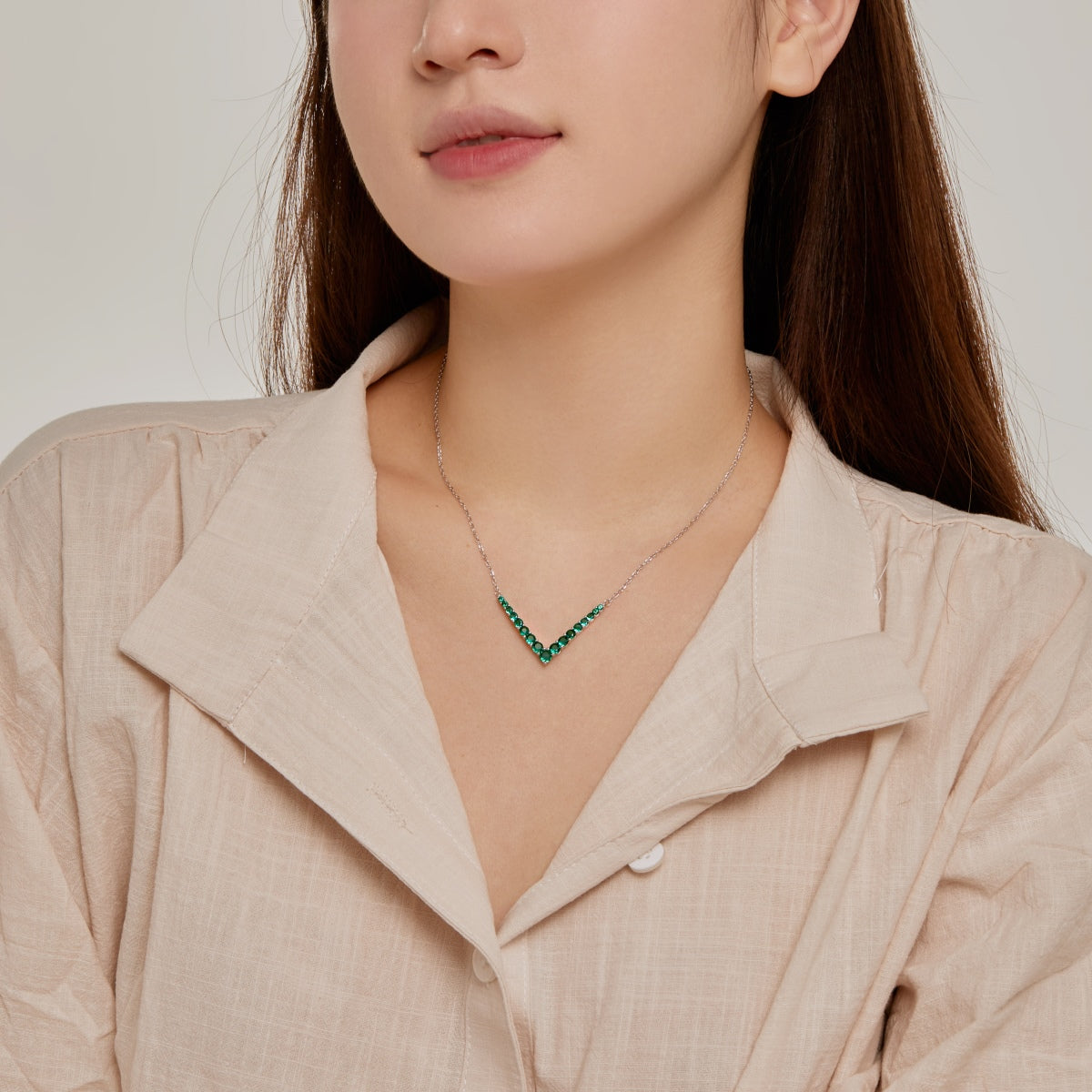 [Regalia jewelry]Ornate Round Cut Necklace