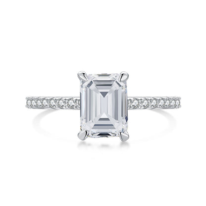 [Regalia jewelry]2.0 Carat Scintillating Ornate Radiant Cut Party Ring