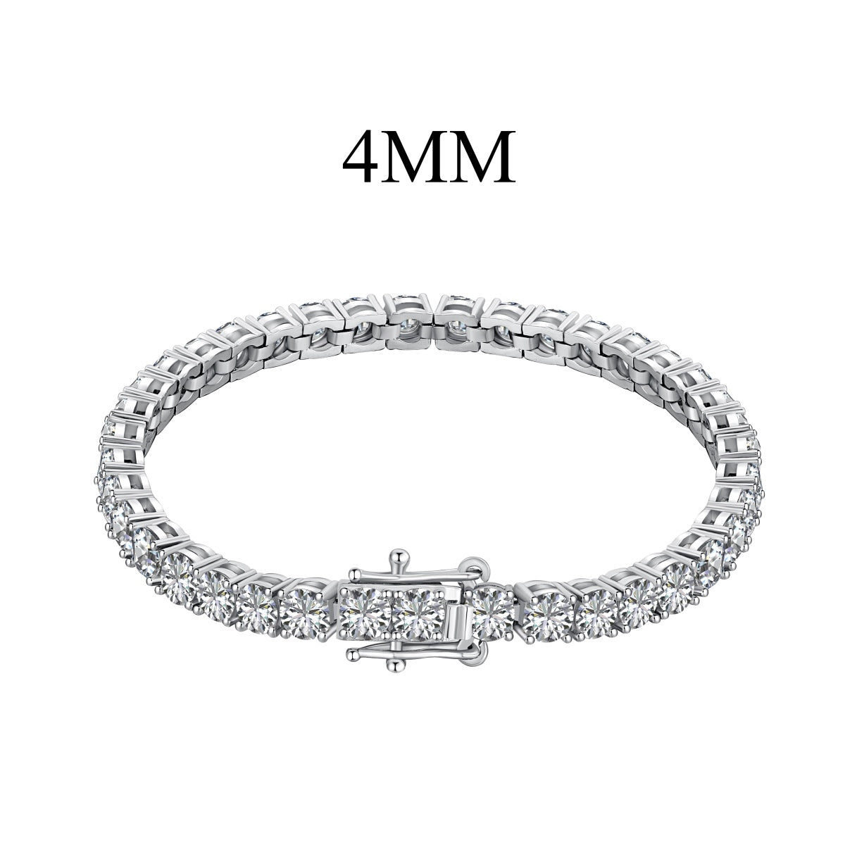 [Regalia jewelry]Radiant Colorful Round Cut Party Bracelet
