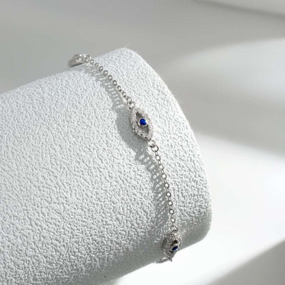 [Regalia jewelry]Evil Eye Shape Pendent Necklace