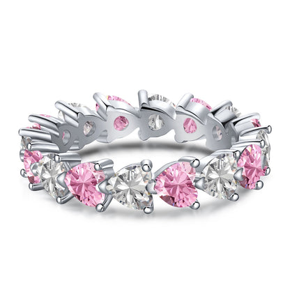 [Regalia jewelry]0.25 Carat Radiant Romance Heart Cut Lover Ring