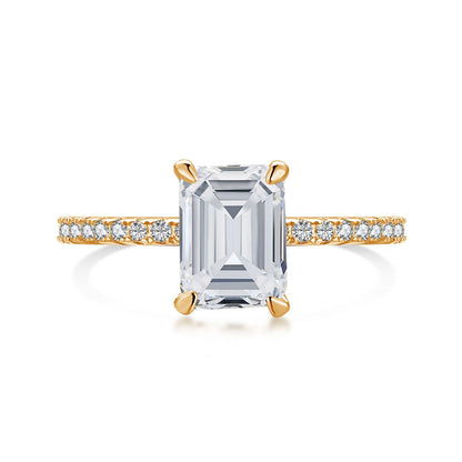 [Regalia jewelry]2.0 Carat Scintillating Ornate Radiant Cut Party Ring