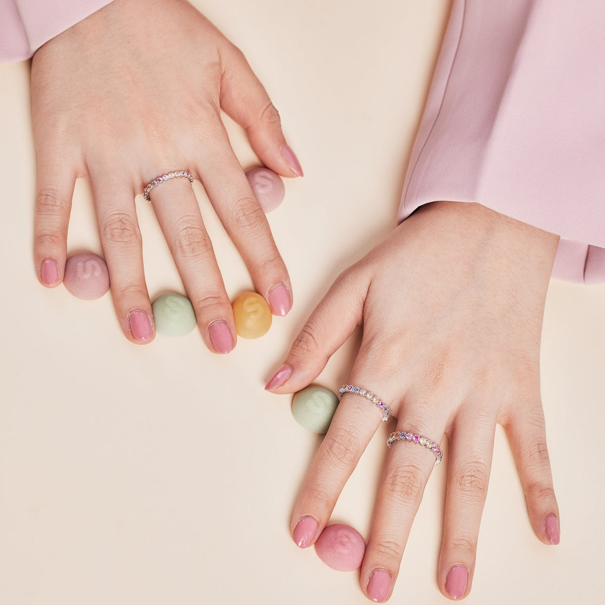 [Regalia jewelry]Exquisite Colorful Round Cut Party Ring