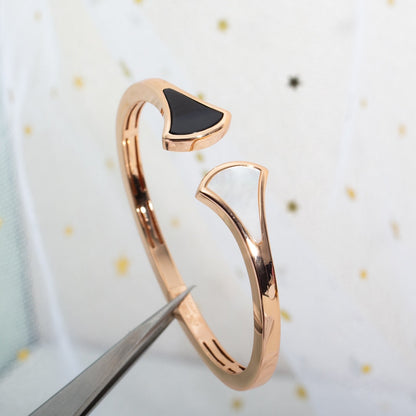 [Regalia jewelry]DREAM BRACELET OPEN PINK GOLD MOP