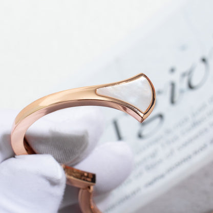 [Regalia jewelry]DREAM BRACELET OPEN PINK GOLD MOP