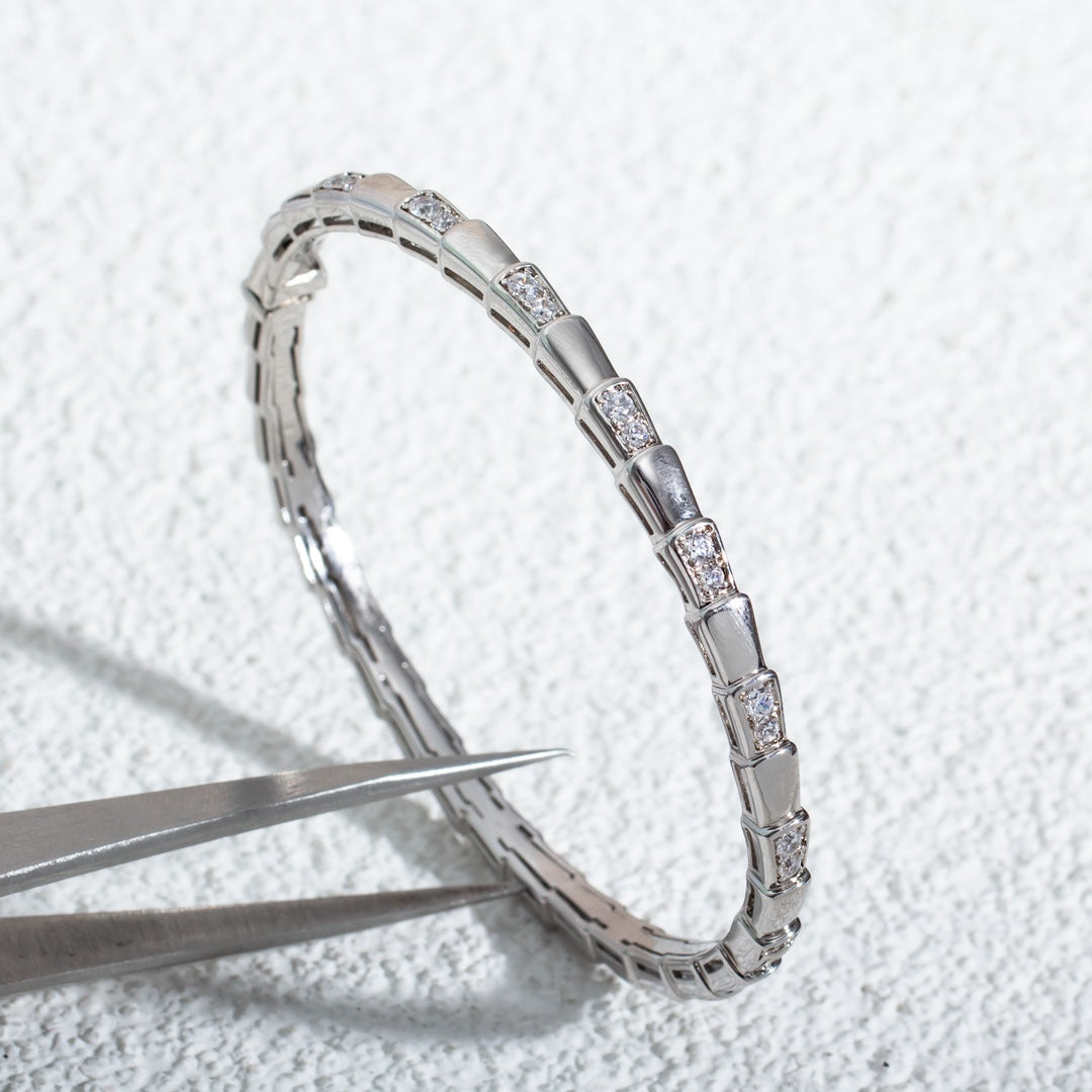 [Regalia jewelry]SERPENTI BRACELET SILVER DIAMOND