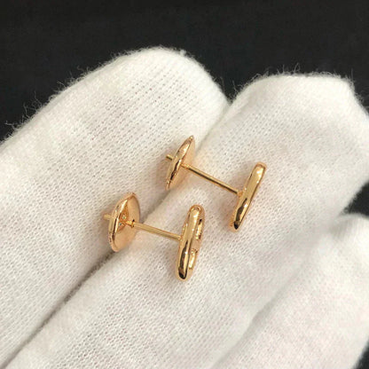 [Regalia jewelry]CHAINE SMALL EARRINGS GOLD AND SILVER