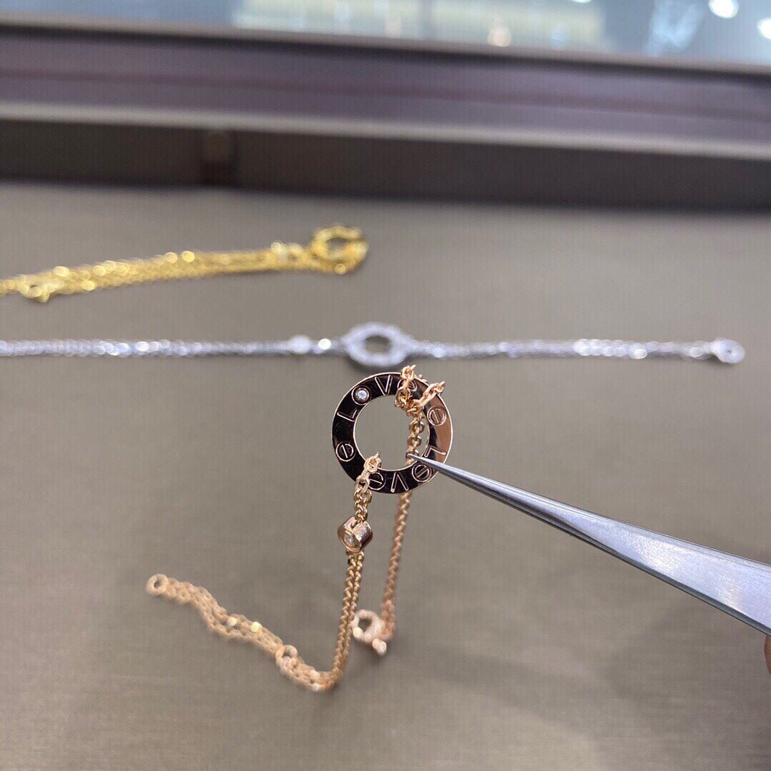 [Regalia jewelry]LOVE BRACELET 2 DIAMOND