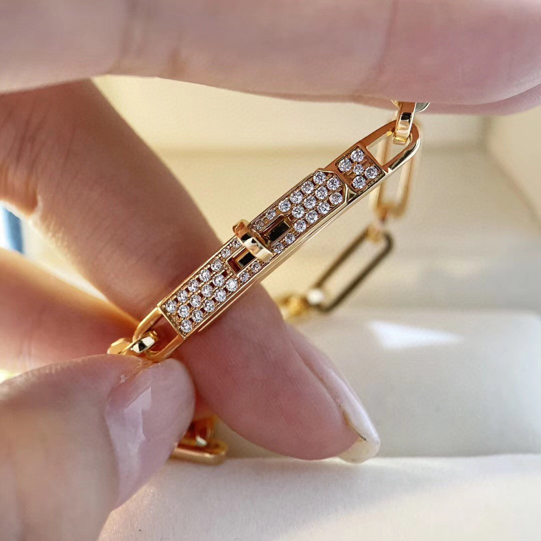 [Regalia jewelry]CHAINE BRACELET SMALL MODEL DIAMOND