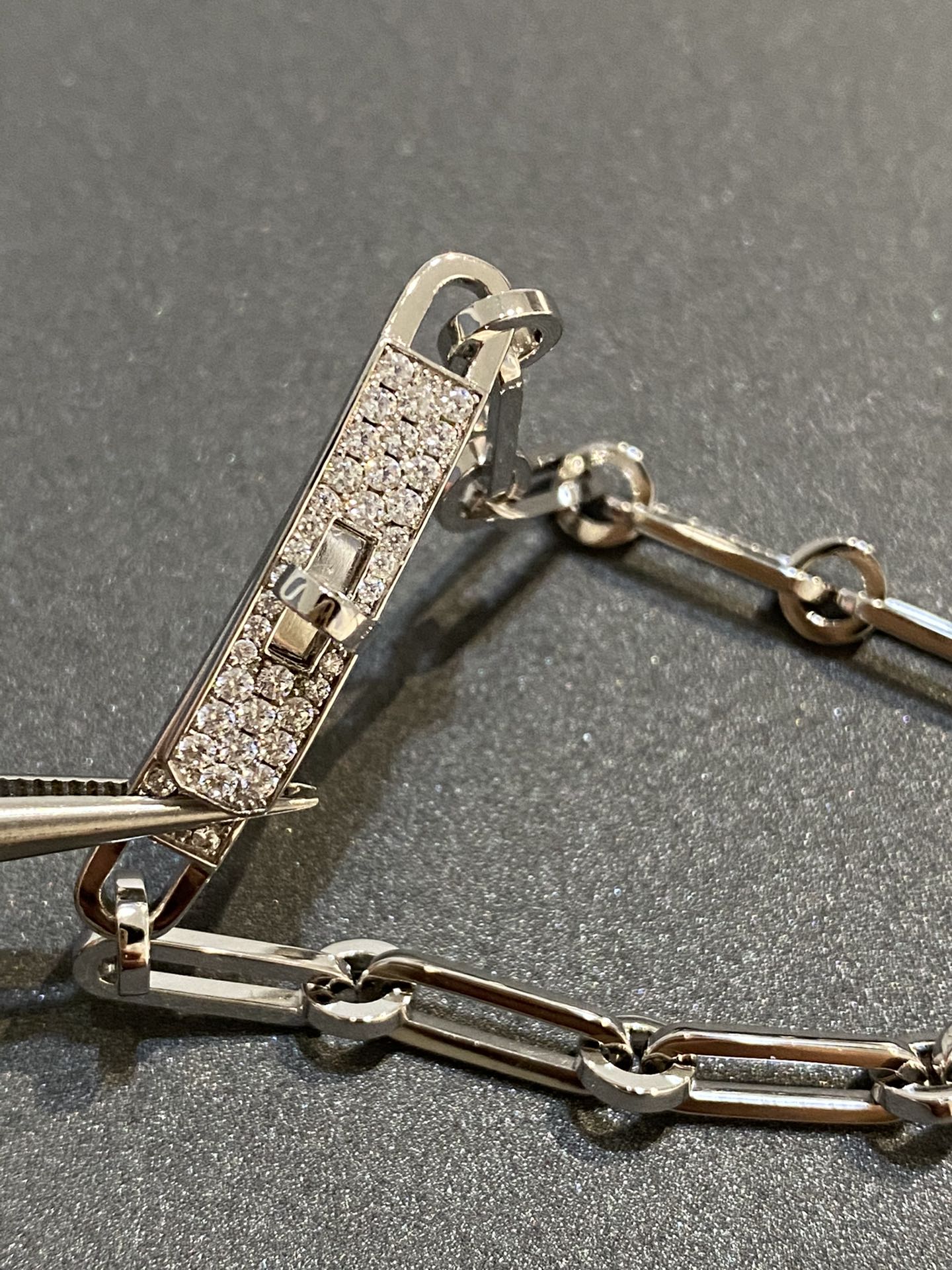 [Regalia jewelry]CHAINE BRACELET SMALL MODEL DIAMOND