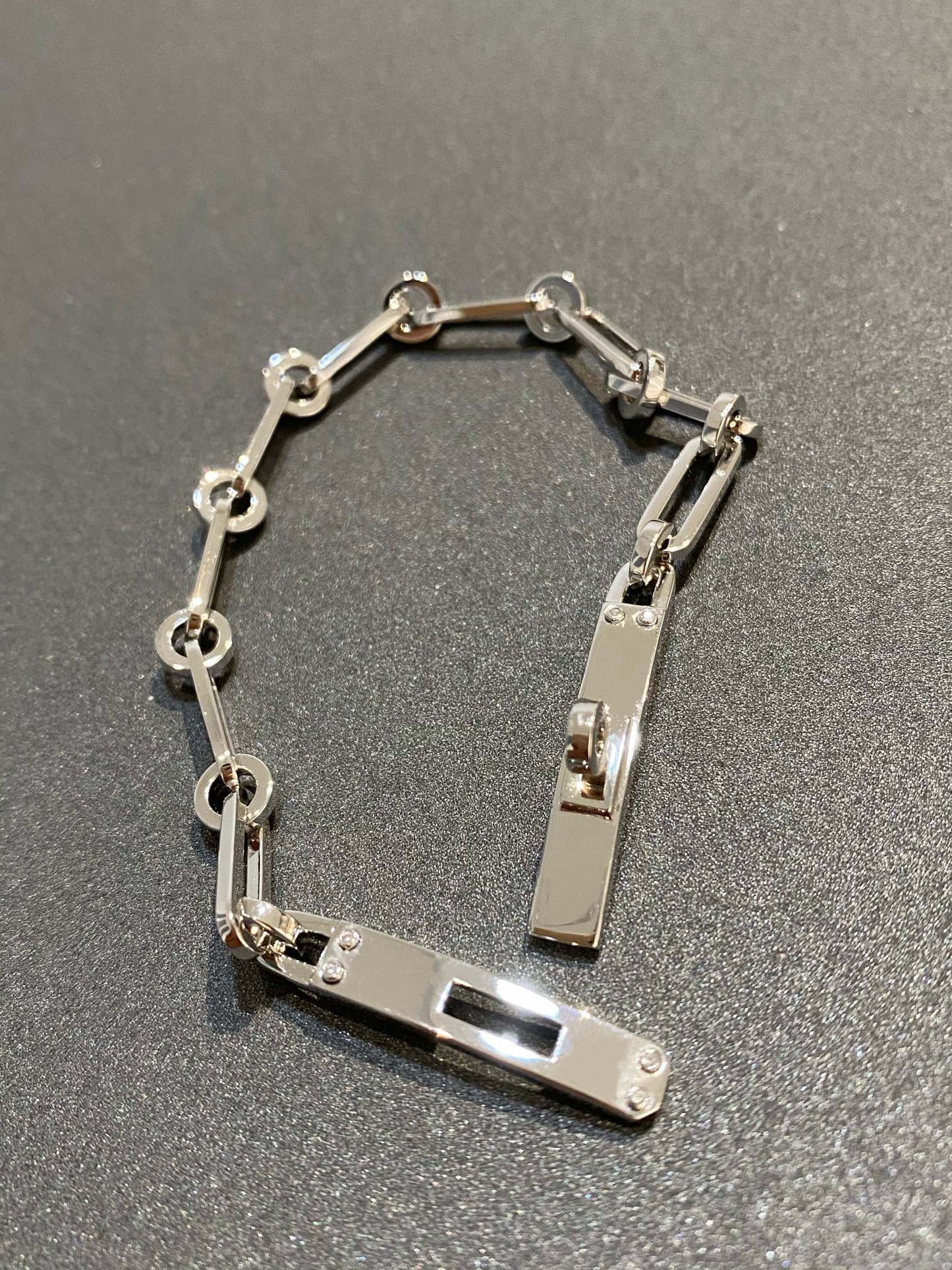 [Regalia jewelry]CHAINE BRACELET SMALL MODEL DIAMOND