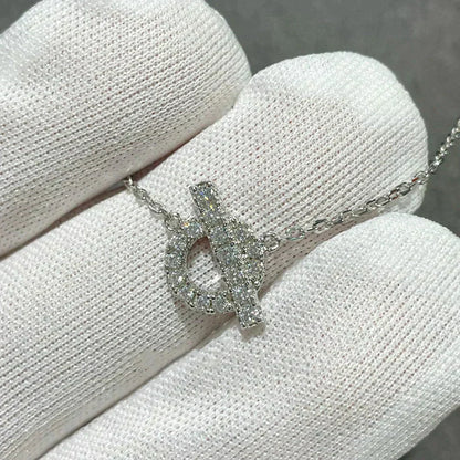 [Regalia jewelry]ECHAPEE NECKLACE DIAMOND