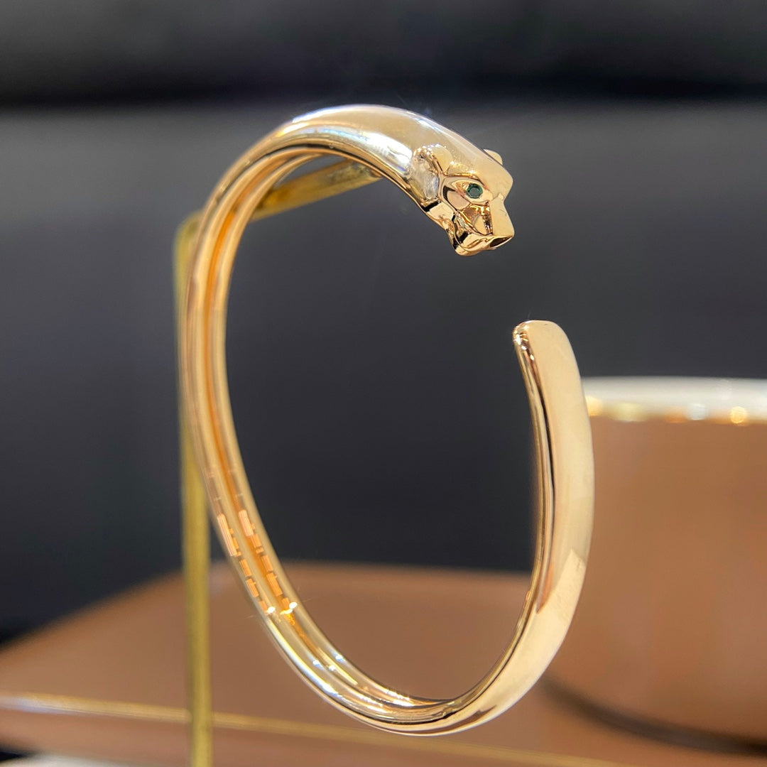 [Regalia jewelry]PANTHERE GOLD OPEN BRACELET