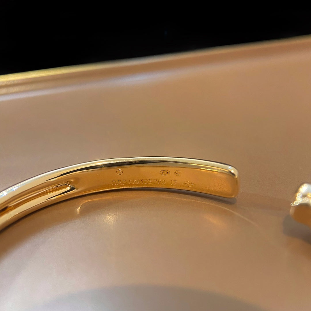 [Regalia jewelry]PANTHERE GOLD OPEN BRACELET