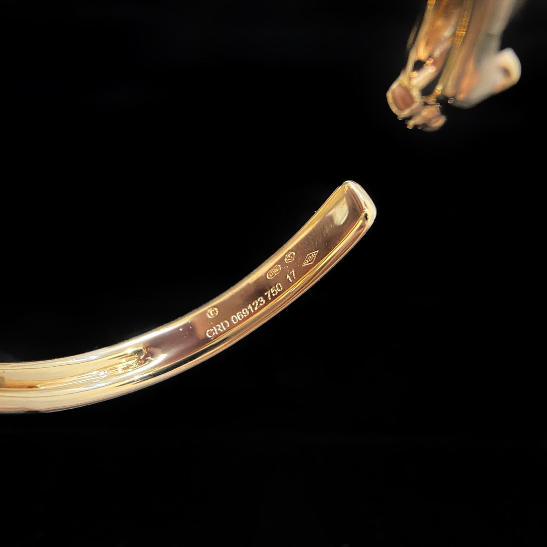[Regalia jewelry]PANTHERE GOLD OPEN BRACELET