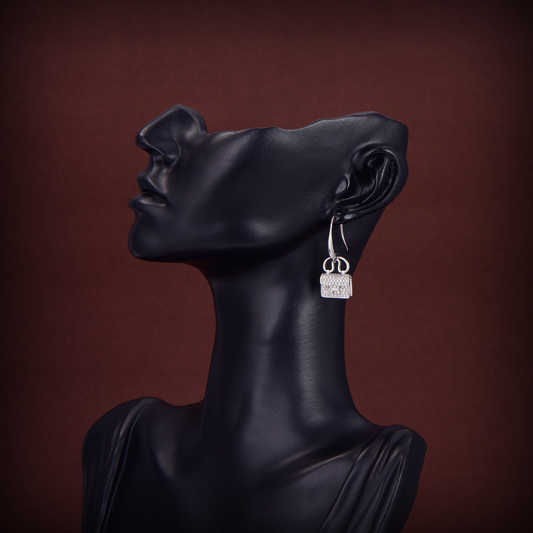 [Regalia jewelry]KELLY DIAMOND EARRINGS