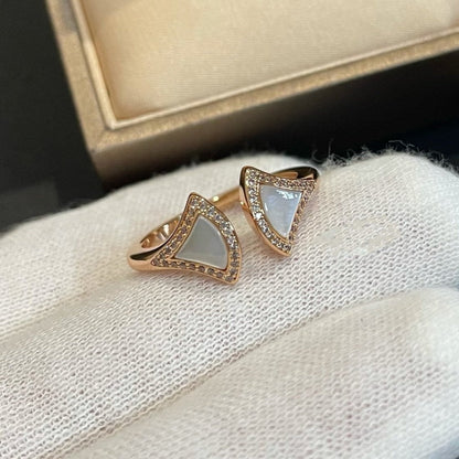 [Regalia jewelry]DREAM MOP DIAMOND OPEN RING