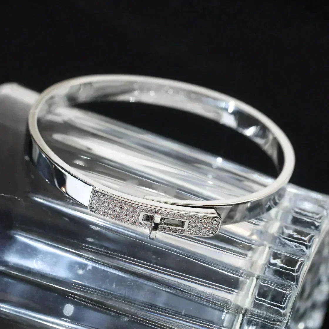 [Regalia jewelry]KELLY SILVER DIAMOND BRACELET
