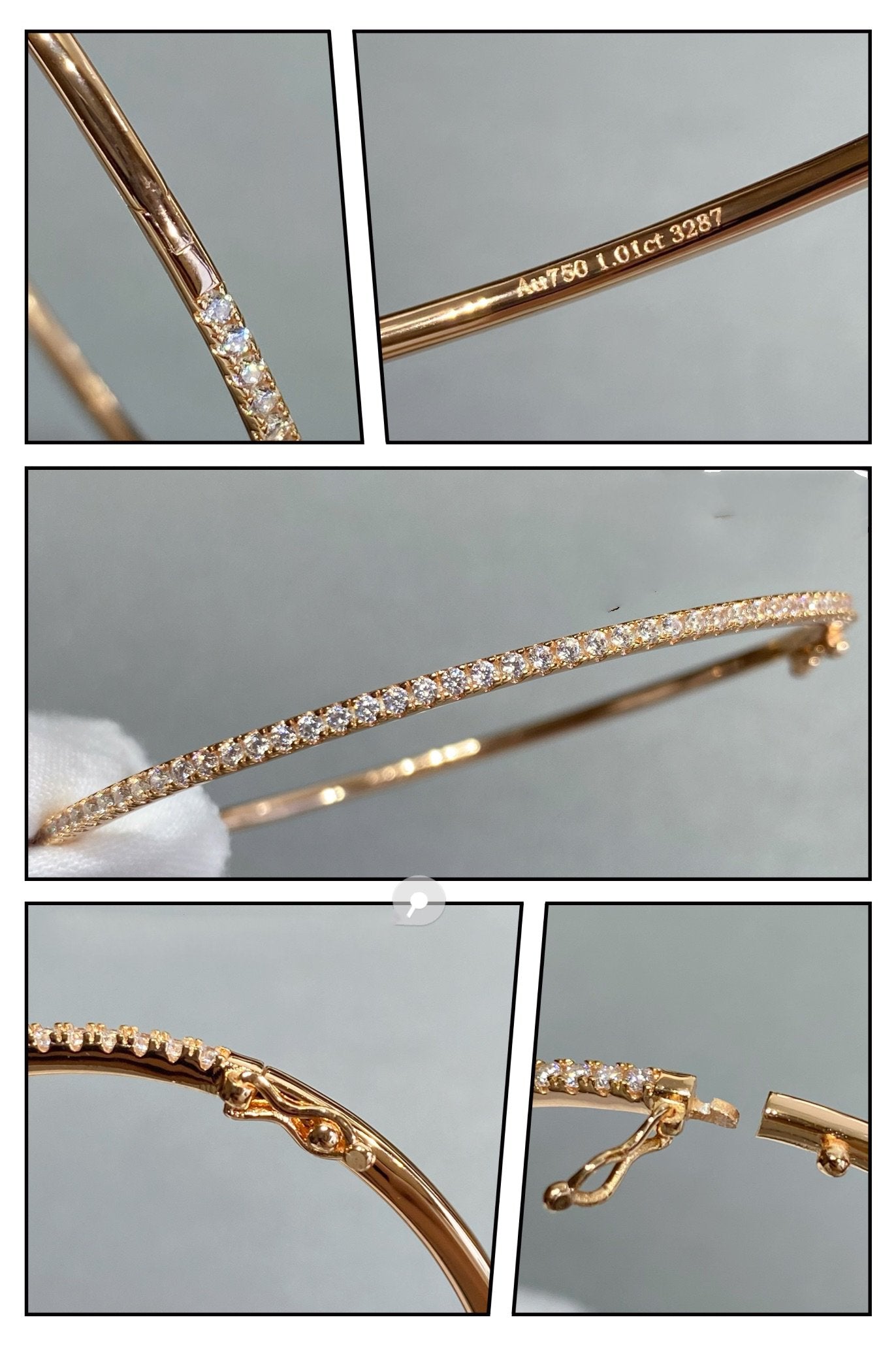 [Regalia jewelry]MINI DIAMOND TENNIS BRACELET