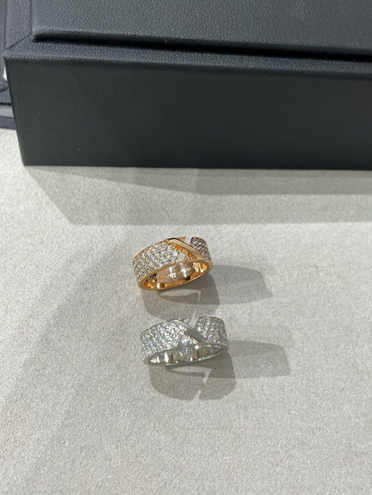 [Regalia jewelry]LIENS EVIDENCE  DIAMOND PAVED RING