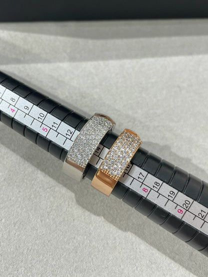[Regalia jewelry]LIENS EVIDENCE  DIAMOND PAVED RING