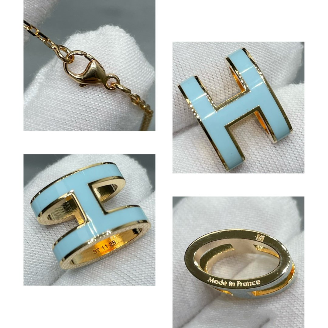 [Regalia jewelry]POP H SKY BLUE NECKLACE