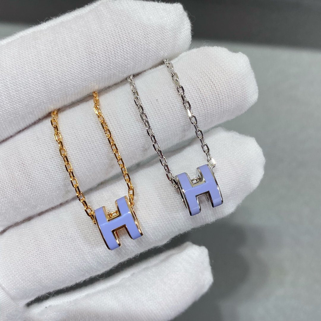 [Regalia jewelry]MINI POP H NECKLACE
