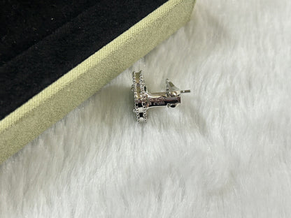 [Regalia jewelry]CLOVER PIETERSITE MEDIUM STUD EARRINGS