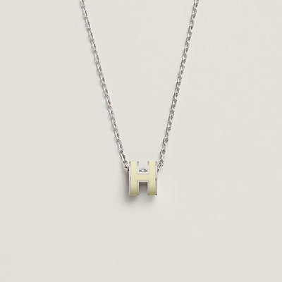 [Regalia jewelry]HM CLIC YELLOW ENAMEL GOLD NECKLACE